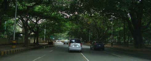 An image of a Bangalore street